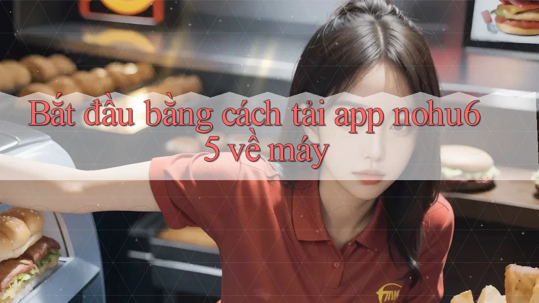 Bắt đầu bằng cách tải app nohu65 về máy