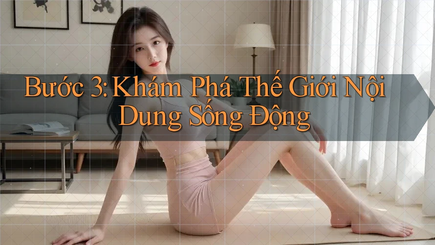 Bước 3: Khám Phá Thế Giới Nội Dung Sống Động