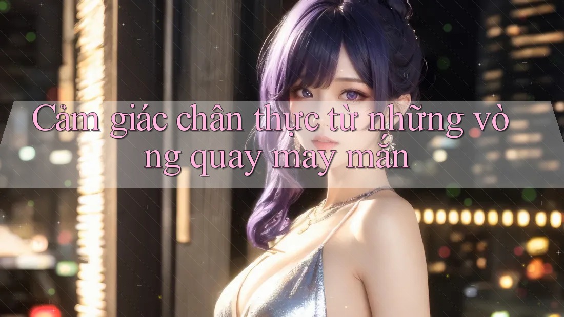 Cảm giác chân thực từ những vòng quay may mắn Cảm giác chân thực từ những vòng quay may mắn
