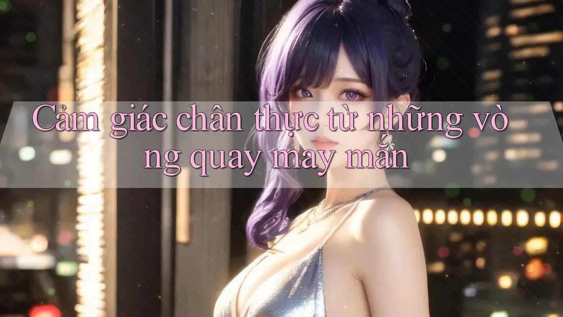 Cảm giác chân thực từ những vòng quay may mắn
