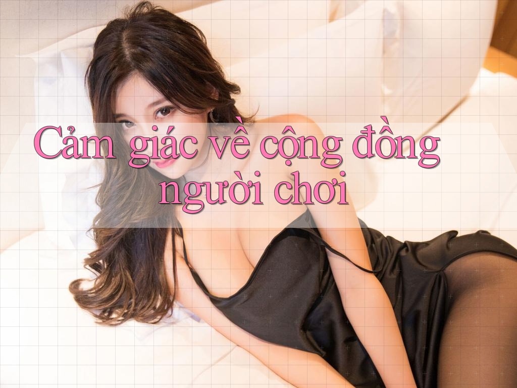 Cảm giác về cộng đồng người chơi Cảm giác về cộng đồng người chơi