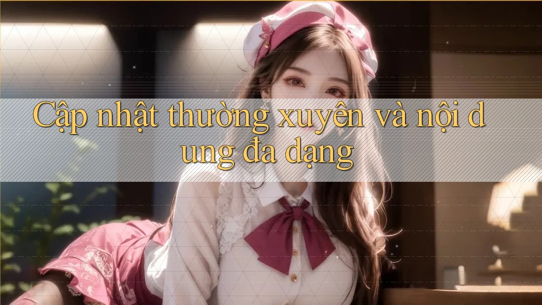 Cập nhật thường xuyên và nội dung đa dạng Cập nhật thường xuyên và nội dung đa dạng