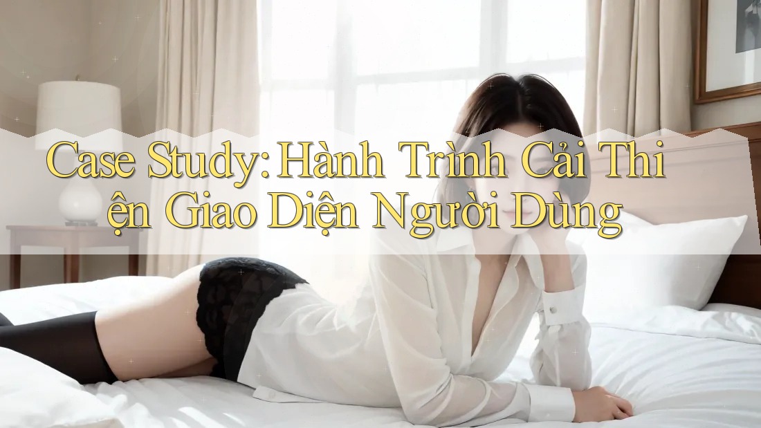 Case Study: Hành Trình Cải Thiện Giao Diện Người Dùng Case Study: Hành Trình Cải Thiện Giao Diện Người Dùng