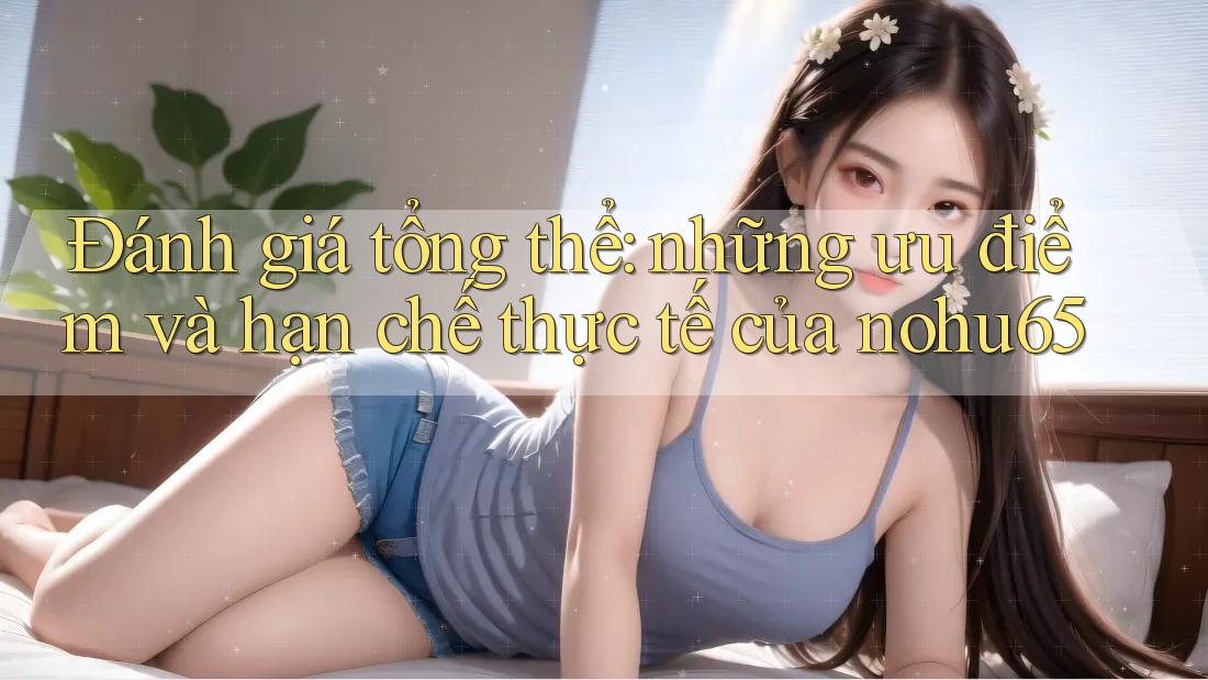 Đánh giá tổng thể: những ưu điểm và hạn chế thực tế của nohu65 Đánh giá tổng thể: những ưu điểm và hạn chế thực tế của nohu65