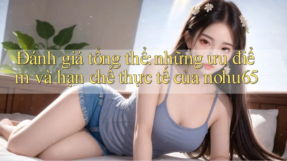 Đánh giá tổng thể: những ưu điểm và hạn chế thực tế của nohu65 Đánh giá tổng thể: những ưu điểm và hạn chế thực tế của nohu65