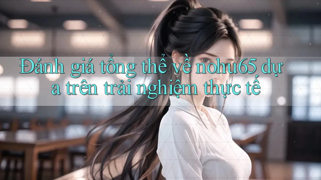 Đánh giá tổng thể về nohu65 dựa trên trải nghiệm thực tế Đánh giá tổng thể về nohu65 dựa trên trải nghiệm thực tế