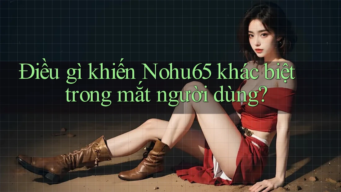 Điều gì khiến Nohu65 khác biệt trong mắt người dùng? Điều gì khiến Nohu65 khác biệt trong mắt người dùng?