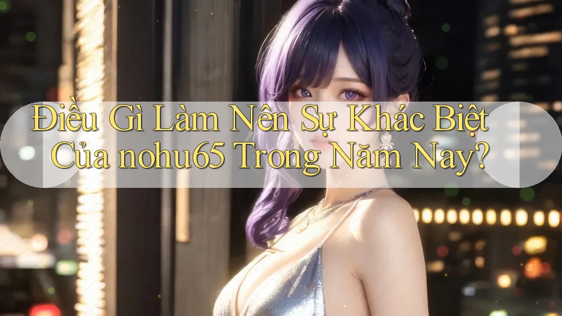 Điều Gì Làm Nên Sự Khác Biệt Của nohu65 Trong Năm Nay?