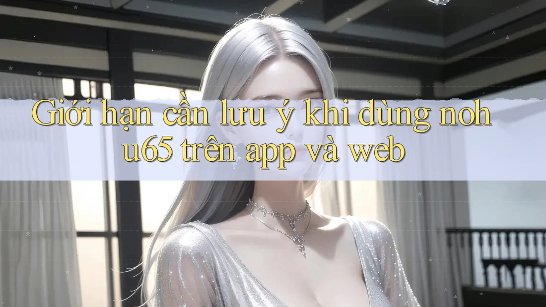 Giới hạn cần lưu ý khi dùng nohu65 trên app và web Giới hạn cần lưu ý khi dùng nohu65 trên app và web