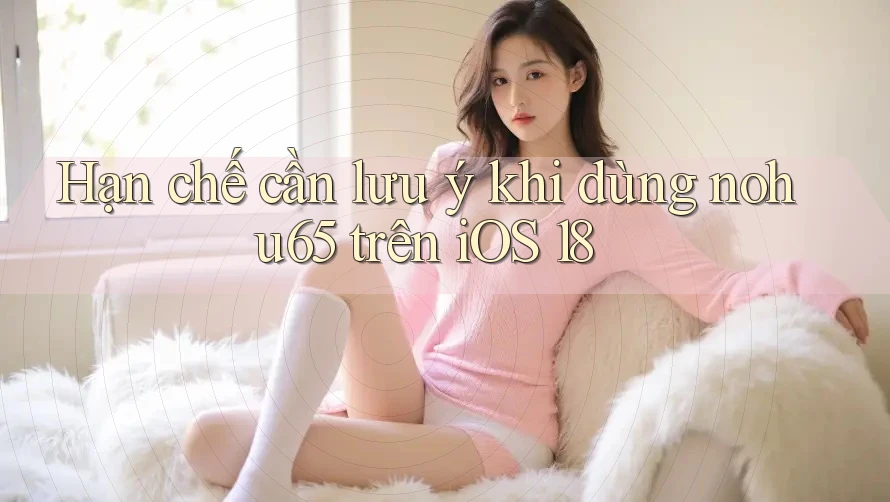 Hạn chế cần lưu ý khi dùng nohu65 trên iOS 18 Hạn chế cần lưu ý khi dùng nohu65 trên iOS 18