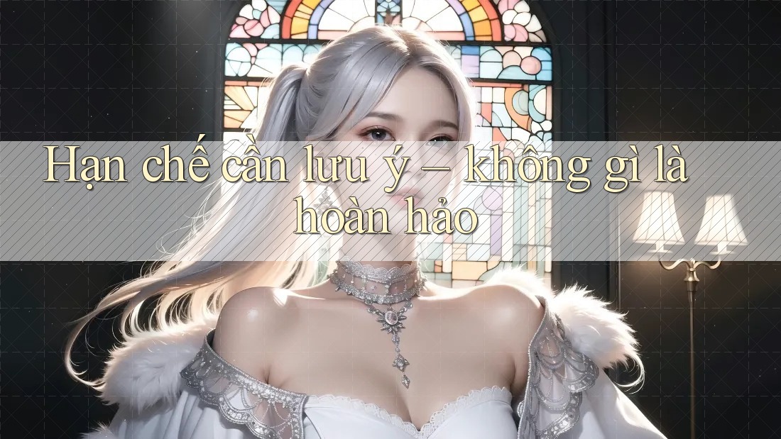 Hạn chế cần lưu ý – không gì là hoàn hảo