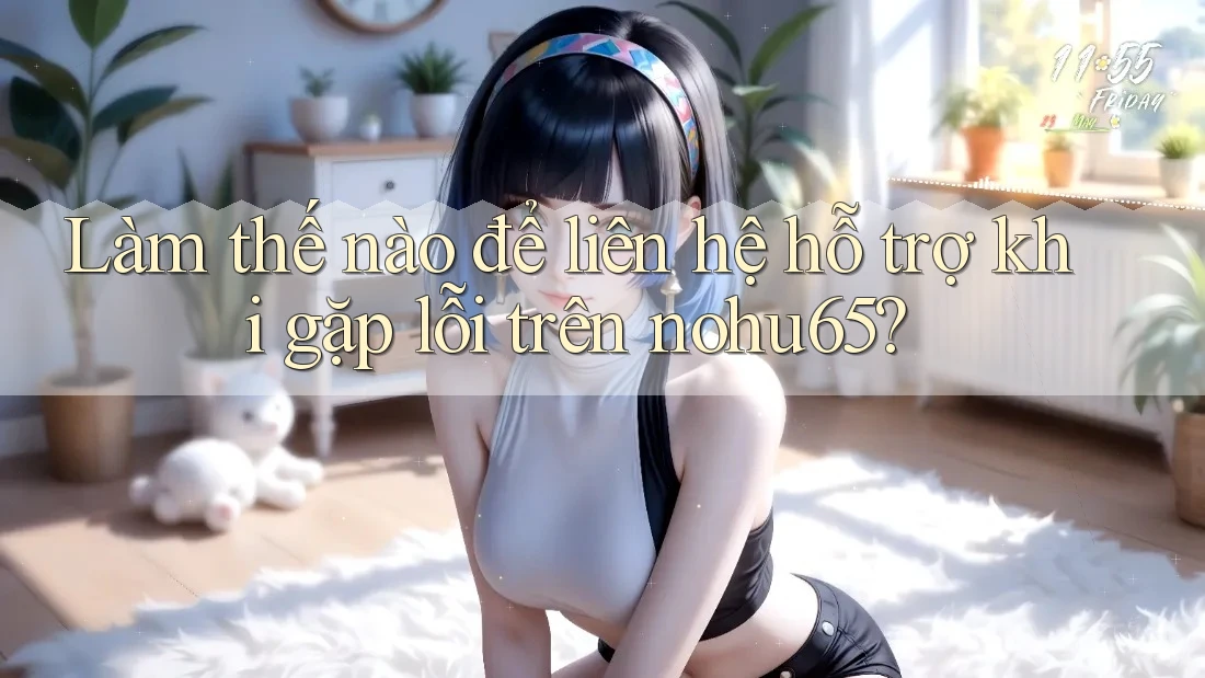 Làm thế nào để liên hệ hỗ trợ khi gặp lỗi trên nohu65? Làm thế nào để liên hệ hỗ trợ khi gặp lỗi trên nohu65?