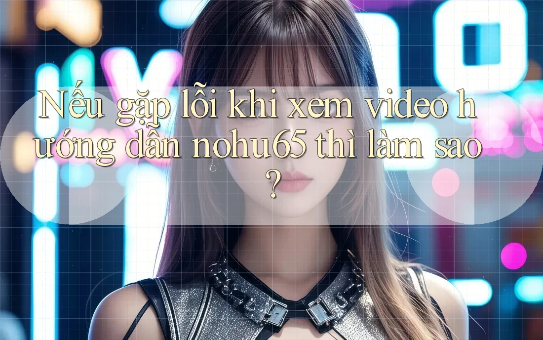 Nếu gặp lỗi khi xem video hướng dẫn nohu65 thì làm sao? Nếu gặp lỗi khi xem video hướng dẫn nohu65 thì làm sao?