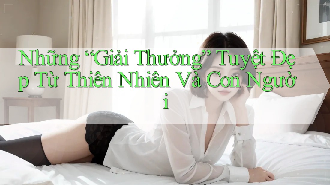 Những “Giải Thưởng” Tuyệt Đẹp Từ Thiên Nhiên và Con Người Những “Giải Thưởng” Tuyệt Đẹp Từ Thiên Nhiên và Con Người