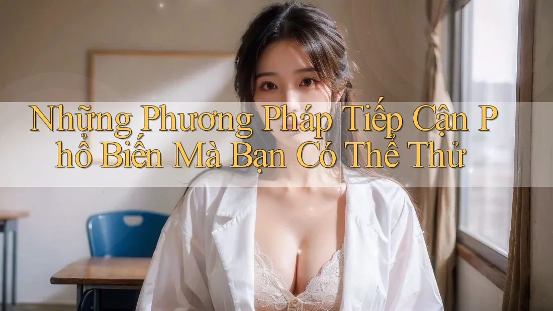 Những Phương Pháp Tiếp Cận Phổ Biến Mà Bạn Có Thể Thử Những Phương Pháp Tiếp Cận Phổ Biến Mà Bạn Có Thể Thử