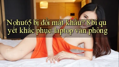 Nohu65 bị đổi mật khẩu 8 bí quyết khắc phục laptop văn phòng