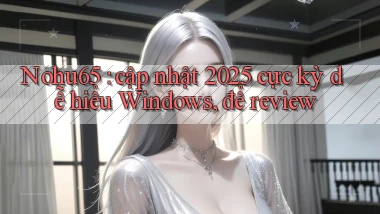 Nohu65 cập nhật 2025 cực kỳ dễ hiểu Windows, để review
