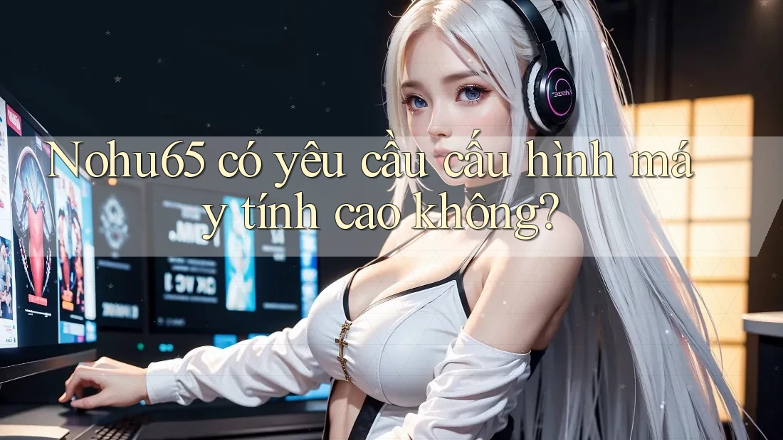 Nohu65 có yêu cầu cấu hình máy tính cao không? Nohu65 có yêu cầu cấu hình máy tính cao không?