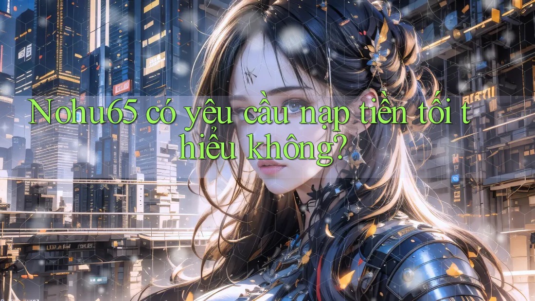 Nohu65 có yêu cầu nạp tiền tối thiểu không? Nohu65 có yêu cầu nạp tiền tối thiểu không?