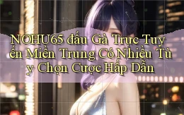 nohu65  đấu gà trực tuyến miền trung có nhiều tùy chọn cược hấp dẫn