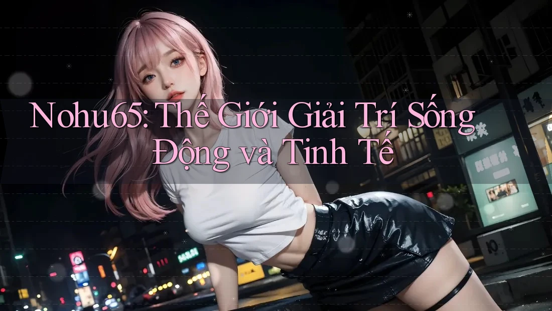 Nohu65: Thế Giới Giải Trí Sống Động và Tinh Tế Nohu65: Thế Giới Giải Trí Sống Động và Tinh Tế