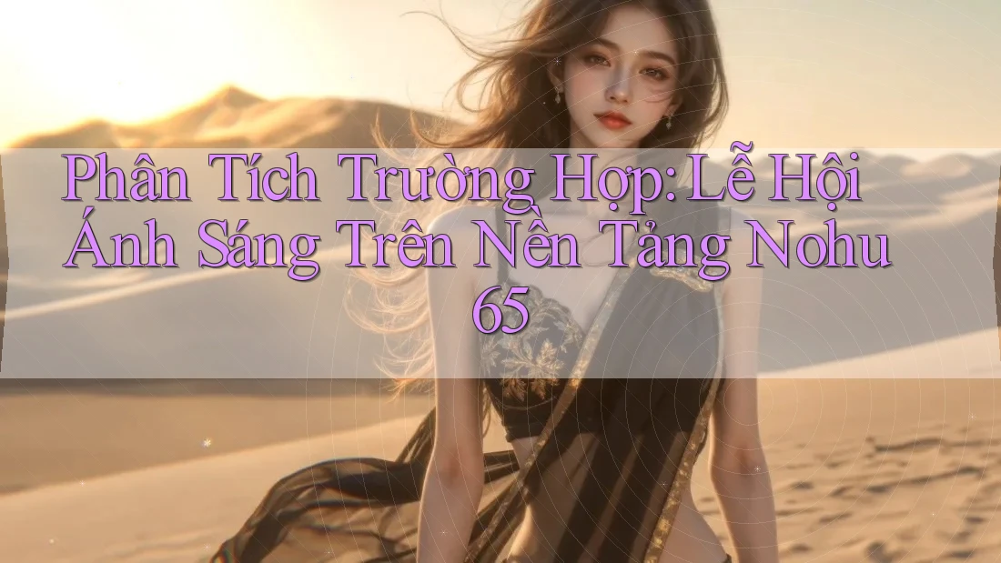 Phân Tích Trường Hợp: Lễ Hội Ánh Sáng Trên Nền Tảng Nohu65 Phân Tích Trường Hợp: Lễ Hội Ánh Sáng Trên Nền Tảng Nohu65