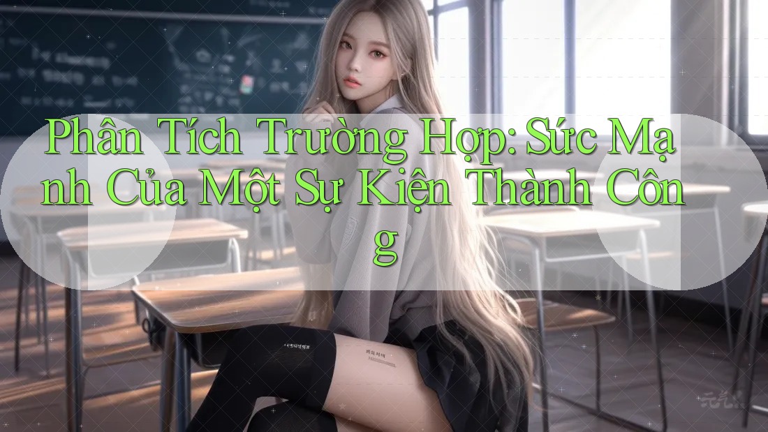 Phân Tích Trường Hợp: Sức Mạnh Của Một Sự Kiện Thành Công Phân Tích Trường Hợp: Sức Mạnh Của Một Sự Kiện Thành Công