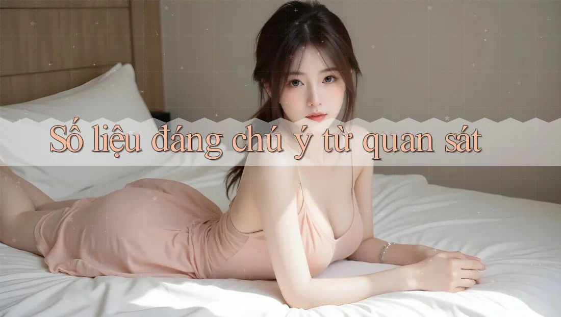 Số liệu đáng chú ý từ quan sát Số liệu đáng chú ý từ quan sát