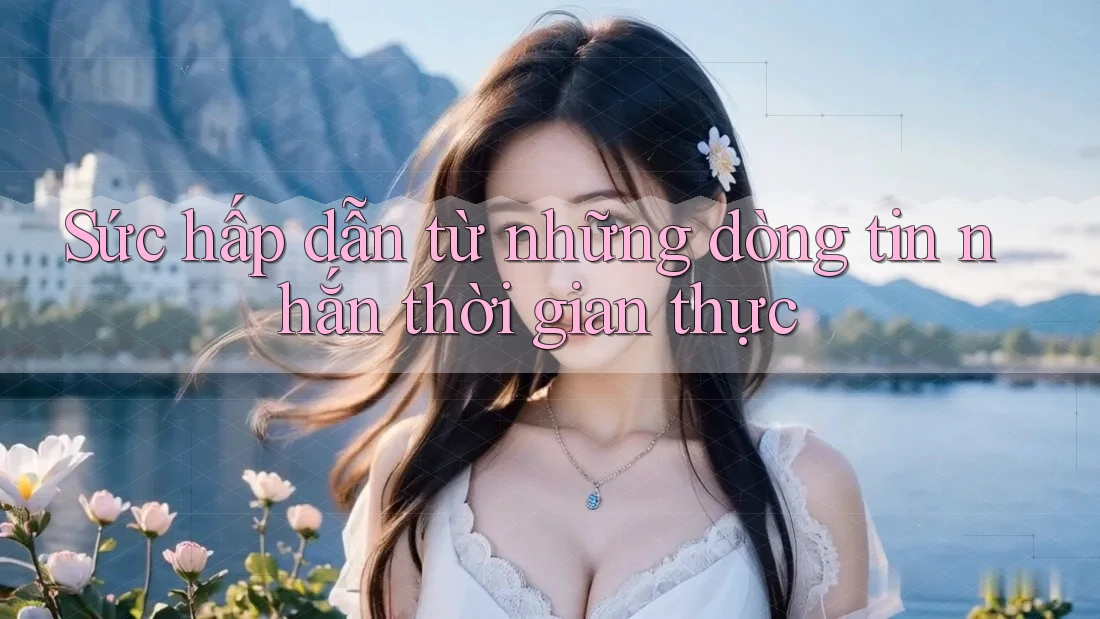 Sức hấp dẫn từ những dòng tin nhắn thời gian thực Sức hấp dẫn từ những dòng tin nhắn thời gian thực