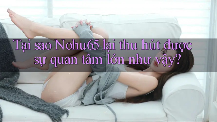 Tại sao Nohu65 lại thu hút được sự quan tâm lớn như vậy? Tại sao Nohu65 lại thu hút được sự quan tâm lớn như vậy?