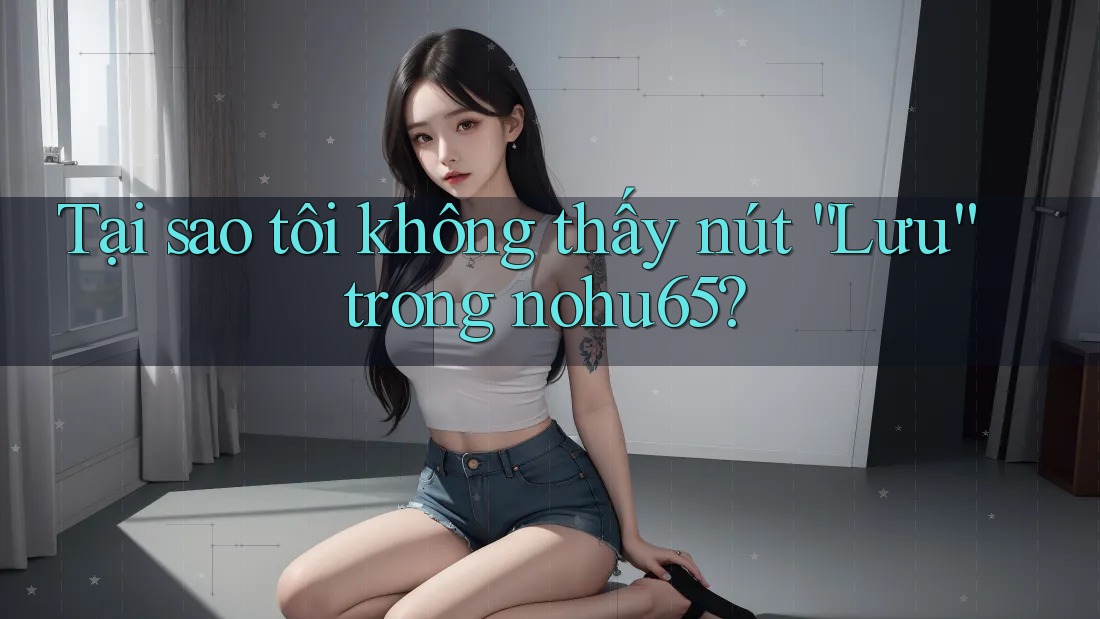Tại sao tôi không thấy nút “Lưu” trong nohu65? Tại sao tôi không thấy nút “Lưu” trong nohu65?