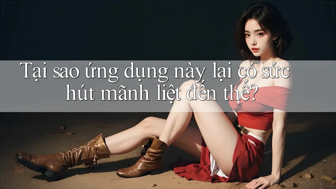 Tại sao ứng dụng này lại có sức hút mãnh liệt đến thế? Tại sao ứng dụng này lại có sức hút mãnh liệt đến thế?