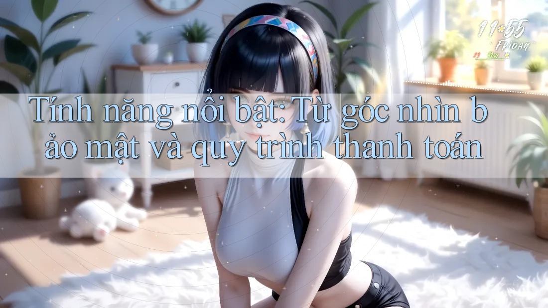 Tính năng nổi bật: Từ góc nhìn bảo mật và quy trình thanh toán Tính năng nổi bật: Từ góc nhìn bảo mật và quy trình thanh toán