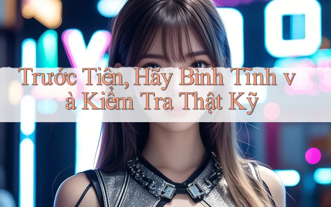 Trước Tiên, Hãy Bình Tĩnh và Kiểm Tra Thật Kỹ Trước Tiên, Hãy Bình Tĩnh và Kiểm Tra Thật Kỹ
