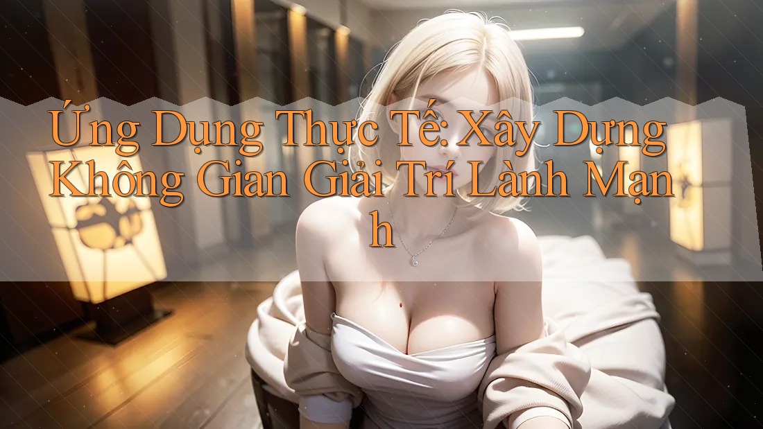 Ứng Dụng Thực Tế: Xây Dựng Không Gian Giải Trí Lành Mạnh Ứng Dụng Thực Tế: Xây Dựng Không Gian Giải Trí Lành Mạnh