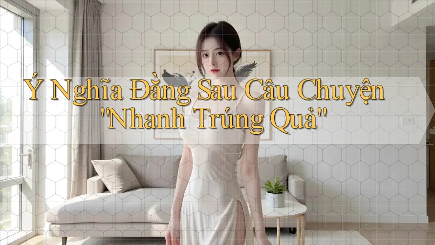 Ý Nghĩa Đằng Sau Câu Chuyện “Nhanh Trúng Quả” Ý Nghĩa Đằng Sau Câu Chuyện “Nhanh Trúng Quả”